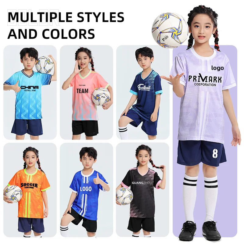 Football Jerseys Soccer Uniforms Adult and Kids Futsal Sportswear Kits Training Tracksuits Athlete Training Clothing customized - Buy online at  Vibe In Cart.