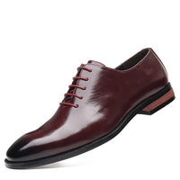 Men's Business Formal Leather Shoes Fashionable and Trendy Single Shoe With Lace up Durable and Versatile Classic - Buy online at  Vibe In Cart.