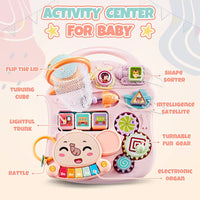 3-in-1 Baby Walker and Activity Center, Suitable for Girls, Early Learning Push Toy with Musical Panel, for Infants - Buy online at  Vibe In Cart.