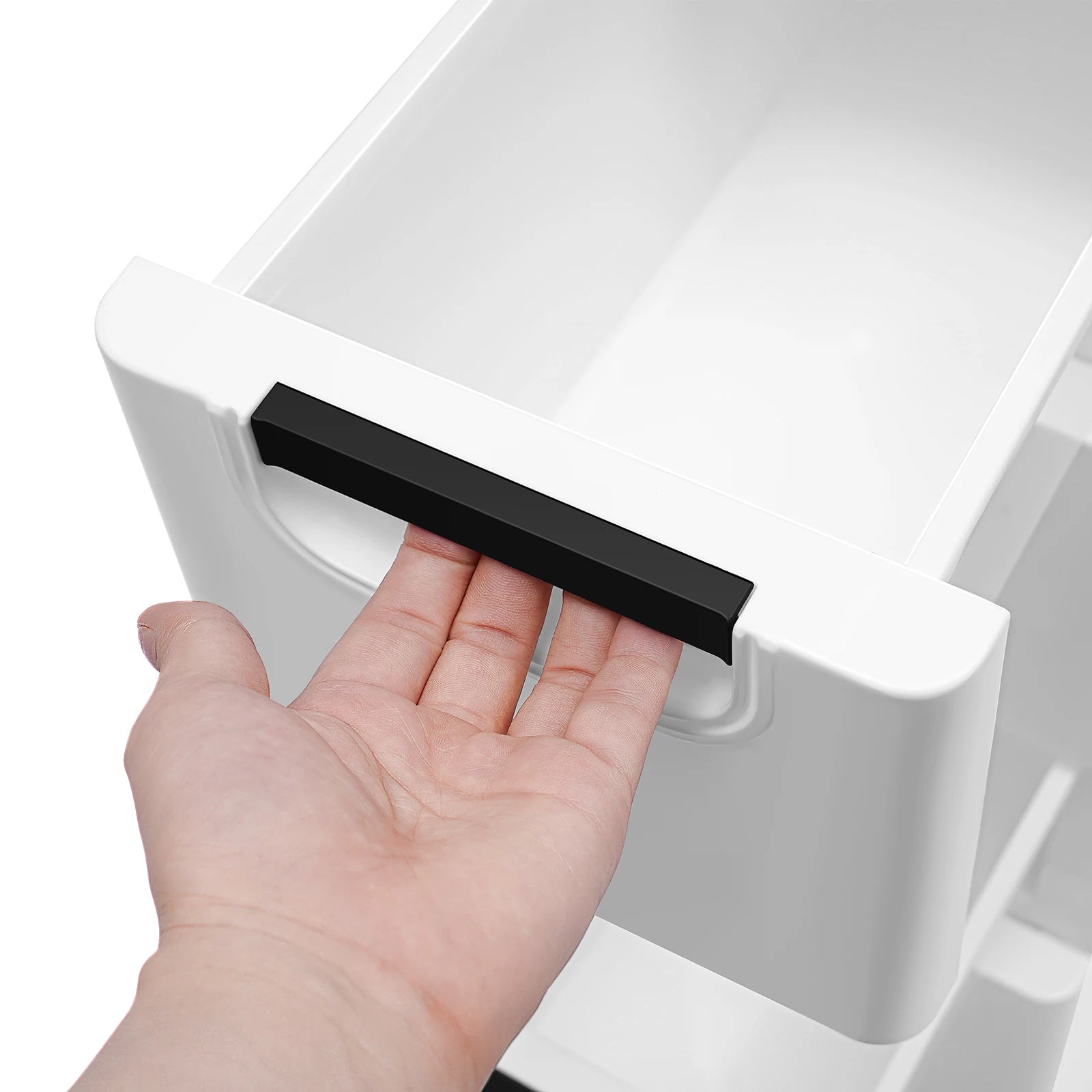 NEWEST White Storage Cabinet 20*40*84cm with Four Wheels and 5 Drawers Large Capacity for Storing Clothes, Towels, Toys - Buy online at  Vibe In Cart.