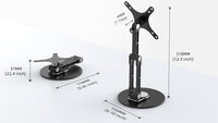 Adjustable VESA Mount Monitor Stand for 12-22 Inch Screens with 360 Degree Rotation
