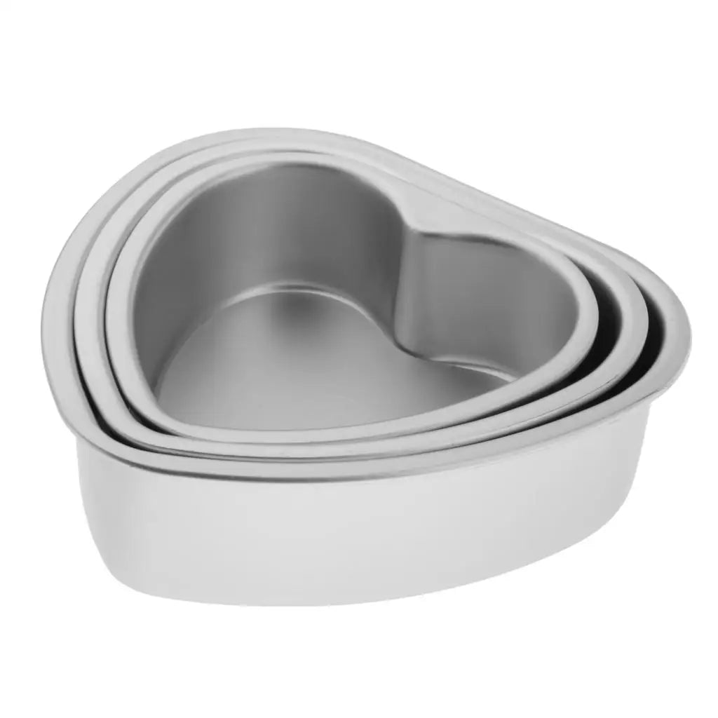 6/7/8 Inch Heart Cake Pan Baking Mold Cake Tin Bakeware DIY Baking Tool Removable Bottom Aluminum Cake Pan Kitchen Tool - Buy online at  Vibe In Cart.
