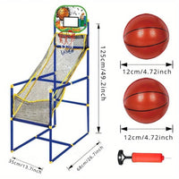 Enjoyable Arcade Basketball Game Set - Indoor/Outdoor Dual Play, Easy Setup with Pump & Balls, Ideal Holiday & Birthday Gift - Buy online at  Vibe In Cart.