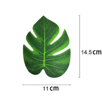 Artificial Tropical Palm Leaves Hawaiian Luau Jungle Safari Animal Theme Party Supplies Birthday Wedding Baby Shower Decoration - Buy online at  Vibe In Cart.