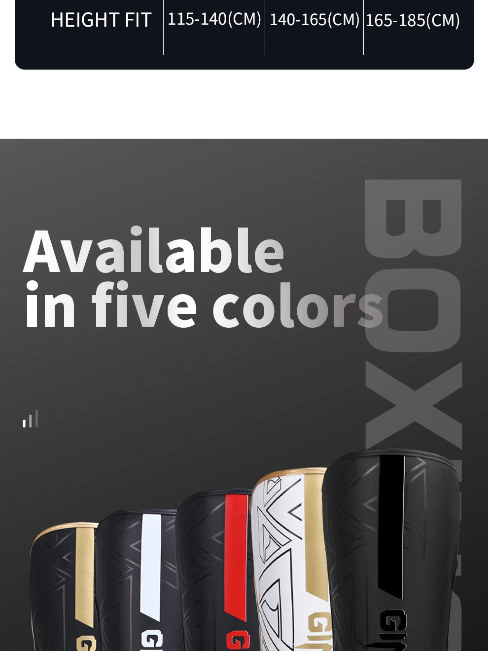 High-Quality PU Leather Boxing Shin Guards Ankle Support Protector MMA Muay Thai Training Leg Warmers Light Kicking Shin Pads - Buy online at  Vibe In Cart.