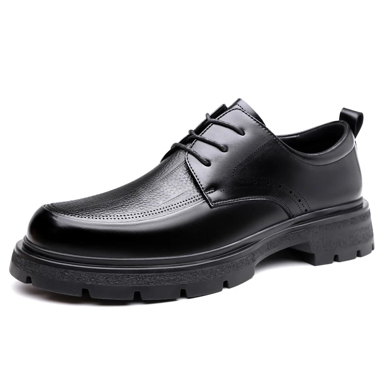 2025 New Classic Shoes for Men, Authentic Calfskin Brogue Formal Shoes for Men Handcrafted Men's Oxford Shoes Business Formal - Buy online at  Vibe In Cart.