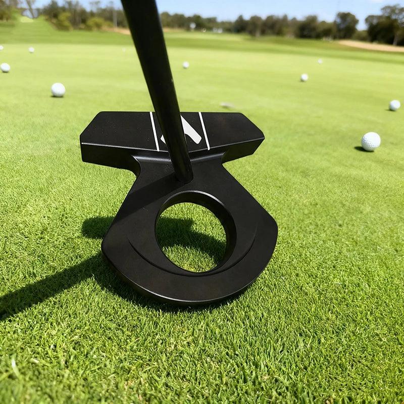Golf Putter with Zero Torque & Auto-Balance, High MOI for Max Stability, 100% CNC Milled, Black Mallet Putter Golf Club - Buy online at  Vibe In Cart.