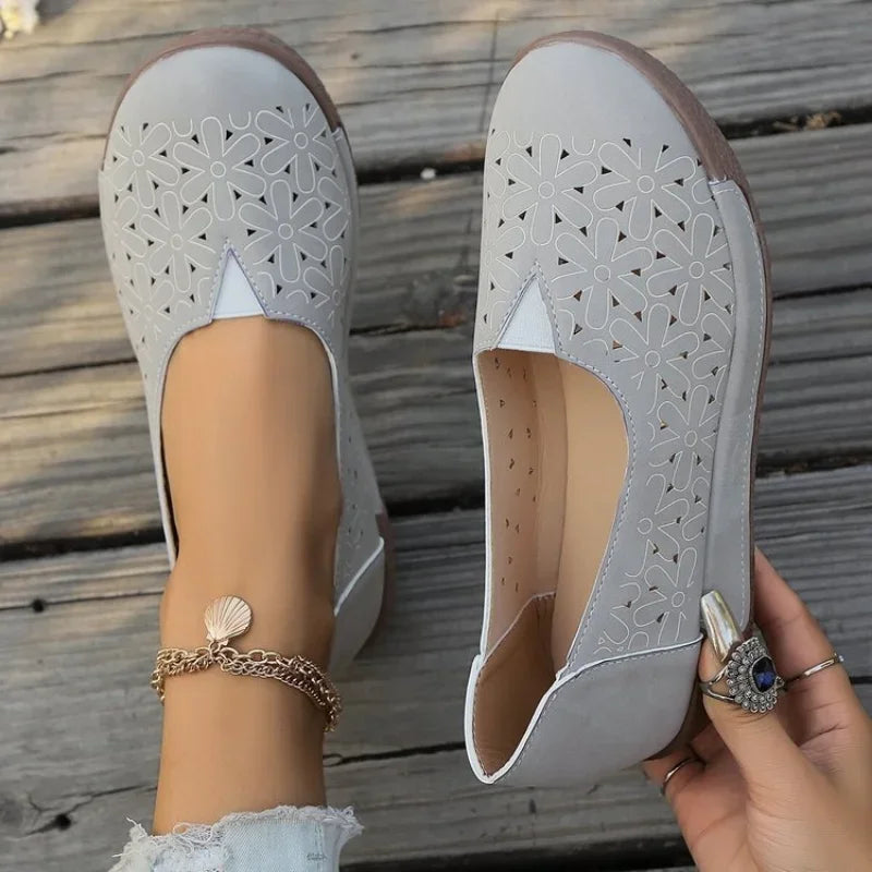 Spring Autumn Women Flats Platform Loafers Ladies Genuine Leather Comfort Wedge Moccasins Orthopedic Slip on Casual Shoes - Buy online at  Vibe In Cart.