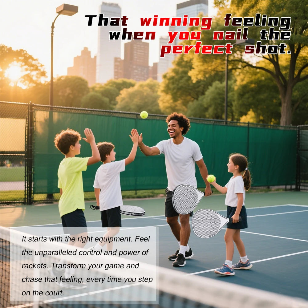 Tennis Racket | Padel Racket, Made of Ultra Light Carbon Fiber Material, with Strong Elasticity and Good Quality - Buy online at  Vibe In Cart.