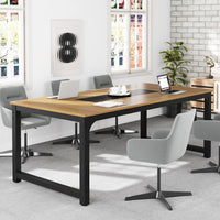 70.8 Inch Wooden Computer Desk for Office and Study