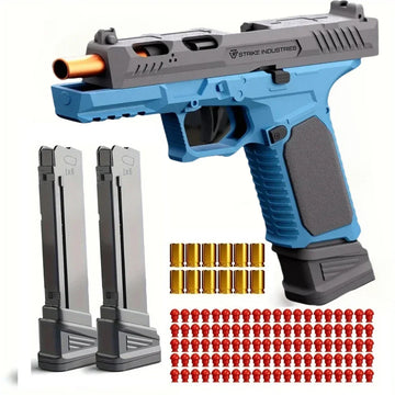2011/M92 Tactical Shell Ejceting Toy Gun Continuous Firing EVA Soft Bullet Outdoor CS Shooting Pistol Children's Birthday Gift - Buy online at  Vibe In Cart.