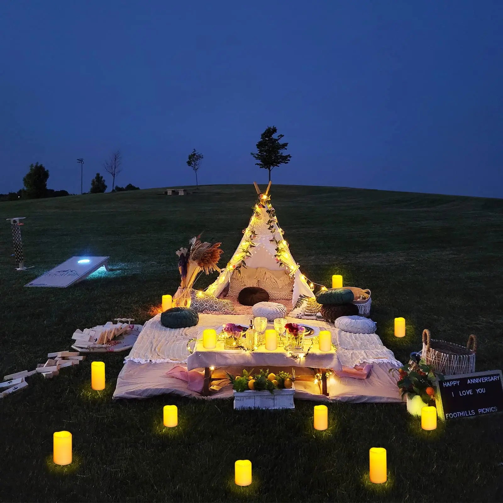 12-120PCS Wedding LED Candles Flickering Decor Flameless Candles Battery Operated with Remote Control Tealight Dinner Home Party - Buy online at  Vibe In Cart.