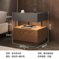 Modern Moroccan Bedside Table with Storage