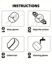 2-Piece Pet Hair Removal Gloves – Double-Sided Cat Brushes, Anti-Shedding Grooming Gloves, Hair Control Care Tools - Buy online at  Vibe In Cart.