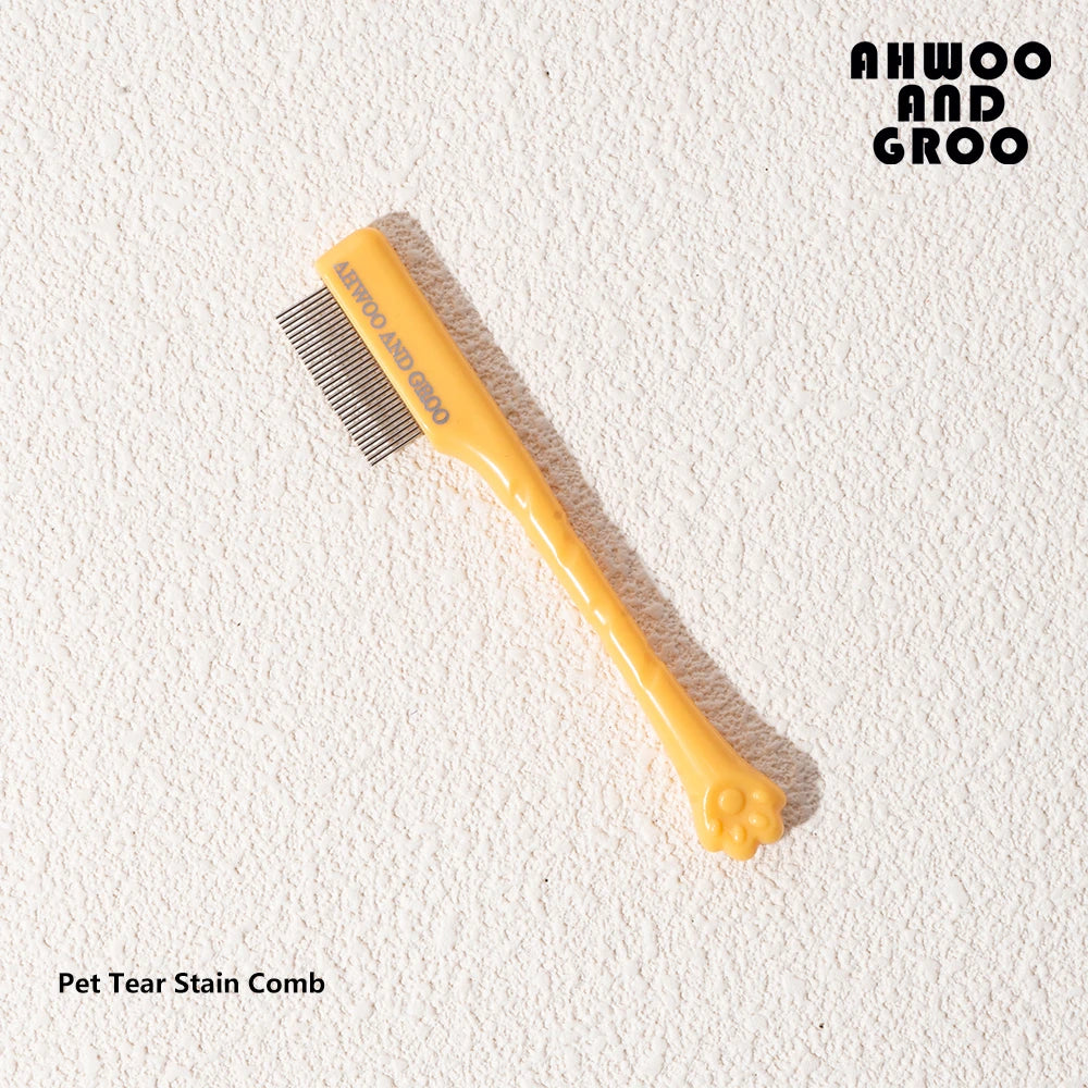 Pet Facial Cleaning Comb Set Removes Tear Stains Eye-poop Cat Paw Comb Dog Hair Repair Scissors Cat Hair Comb Pet Clean Supplies - Buy online at  Vibe In Cart.