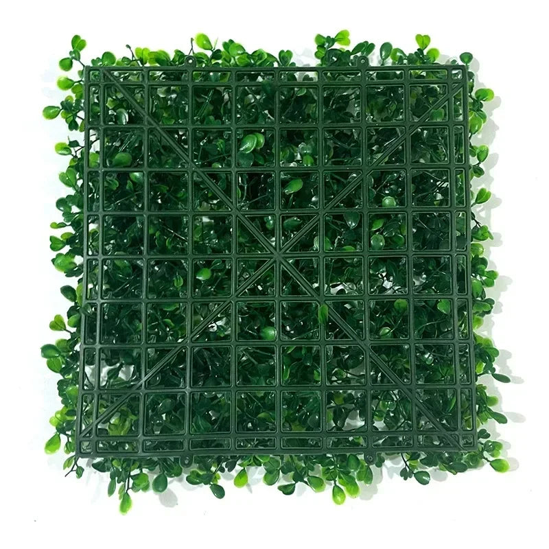 10pcs Artificial Plants Grass Wall Panel Boxwood Hedge Greenery UV Protection Green Decor Privacy Fence Backyard Screen Wedding - Buy online at  Vibe In Cart.
