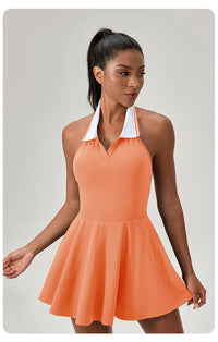 Women Tennis Skirt Summer Solid Color Outdoor Running Suit Breathable Quick Dry Workout Clothes Golf Dress Female Sportswear - Buy online at  Vibe In Cart.