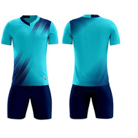 Unisex Soccer Uniform Jersey and Shorts Set for Futsal Training