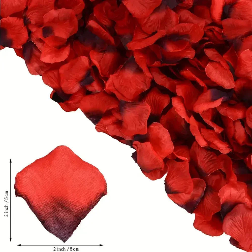 100-10000Pcs Top Colorful Artificial Fake Rose Petals Red White Gold Roses Petal Flowers Romantic Wedding Party Valentine Decor - Buy online at  Vibe In Cart.
