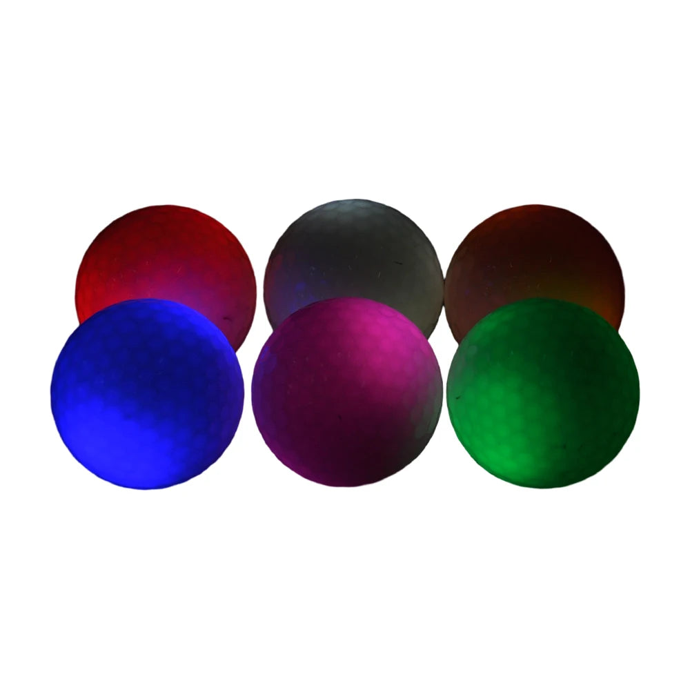 Glow Golf Balls for Night Sports,Luminous Golf LED Ball Glowing in The Dark,Long Lasting Bright Luminous Balls - Buy online at  Vibe In Cart.