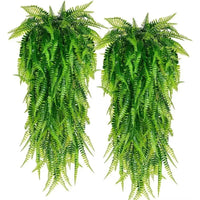 Artificial Fern Grass Persian Leaves Hanging Vines Simulation Greenery Home Decor Lifelike Indoor Plants Wall Room Decoration - Buy online at  Vibe In Cart.