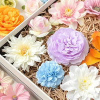 20/52Pcs Random Mix Artificial Flowers Silk Fake Flowers for Home Room Decor DIY Craft Gifts Accessories Bride Wedding Decor - Buy online at  Vibe In Cart.