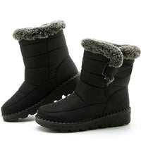 Women's Boots 2025 Trend Winter Shoes For Woman Winter Boots Ankle Low Heels Botas Mujer Waterproof Snow Boots With Fur Shoes - Buy online at  Vibe In Cart.