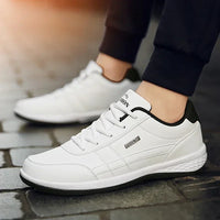 Shoes for Lace Up Footwear Vulcanized Men Leather Sneaker Waterproof Casual Comfortable Men's Sneaker Man Shoe Masculino - Buy online at  Vibe In Cart.