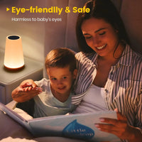 13 Color Changing Night Light Remote Control Touch USB Rechargeable RGB Night Lamp Dimmable Lamp Portable Table Bedside Lamp - Buy online at  Vibe In Cart.