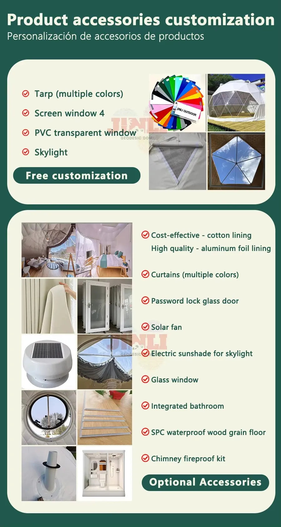 Geodesic Dome Manor greenhouse Tent Leisure Resort Vacation Outdoor Glamping Round Tent Transparent Starry Sky Luxury Hotel Dome - Buy online at  Vibe In Cart.