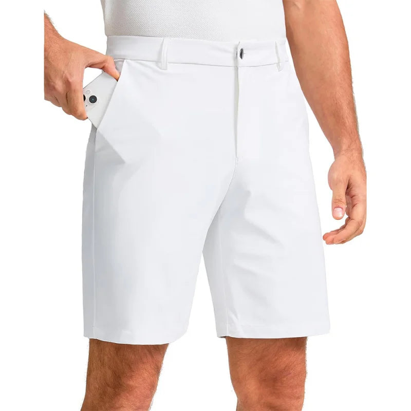 Solid Color Men's Multi-Pocket Cargo Shorts Men's Summer Loose Outdoor Casual Golf Sports Running Pants - Buy online at  Vibe In Cart.