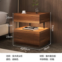 Modern Moroccan Bedside Table with Storage