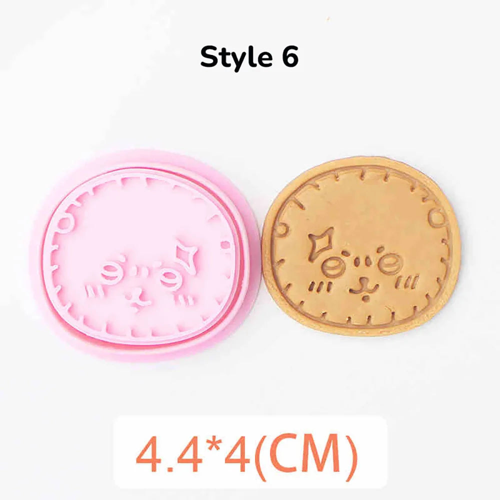 Cartoon Doll Cookie Cutters Pressable Biscuit Mold DIY Kitchen Baking Pastry Bakeware - Buy online at  Vibe In Cart.