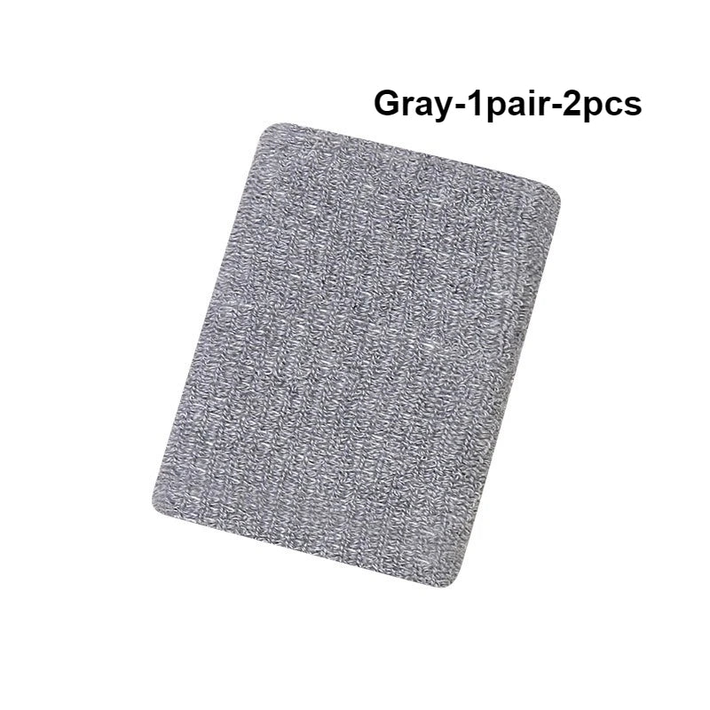 Wrist Sweatbands Breathable Nylon 1 Pair For Tennis Basketball Running