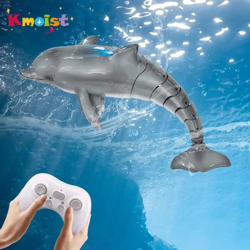Remote Control Swimming Dolphin Toy for Water Play