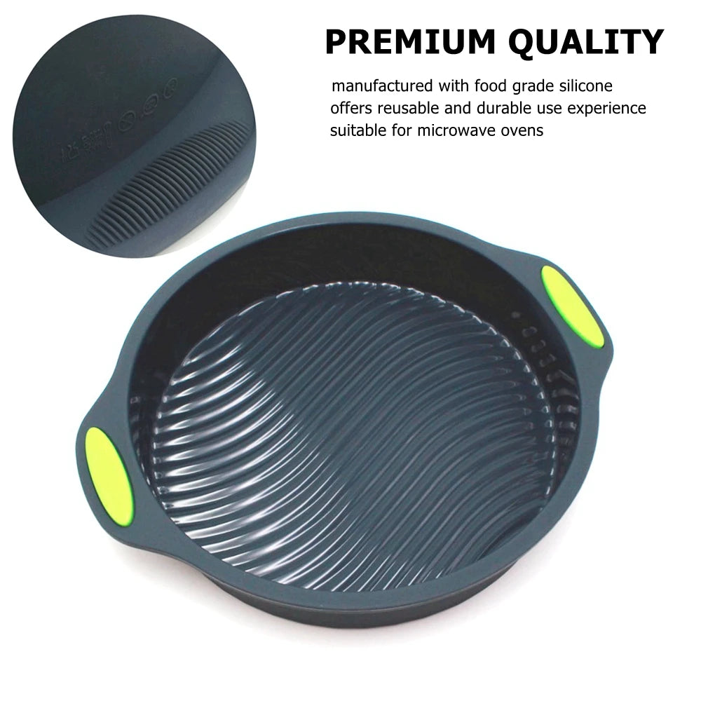 3 Pack Silicone Cake Molds Muffin Toast Donut Pan Round Cake Pan 9in Non-Stick Kitchen Bakeware Baking Tools - Buy online at  Vibe In Cart.