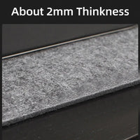 Large Non-Slip Wool Felt Mouse Pad for Office Desk