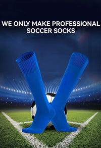 Loogdeel Football Sports Socks Long Knee Cotton Solid Color Kids Legging Stockings Soccer Baseball Ankle Adults Children Socks - Buy online at  Vibe In Cart.