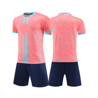 Soccer Uniform Set for Adults and Kids with Shirt and Shorts