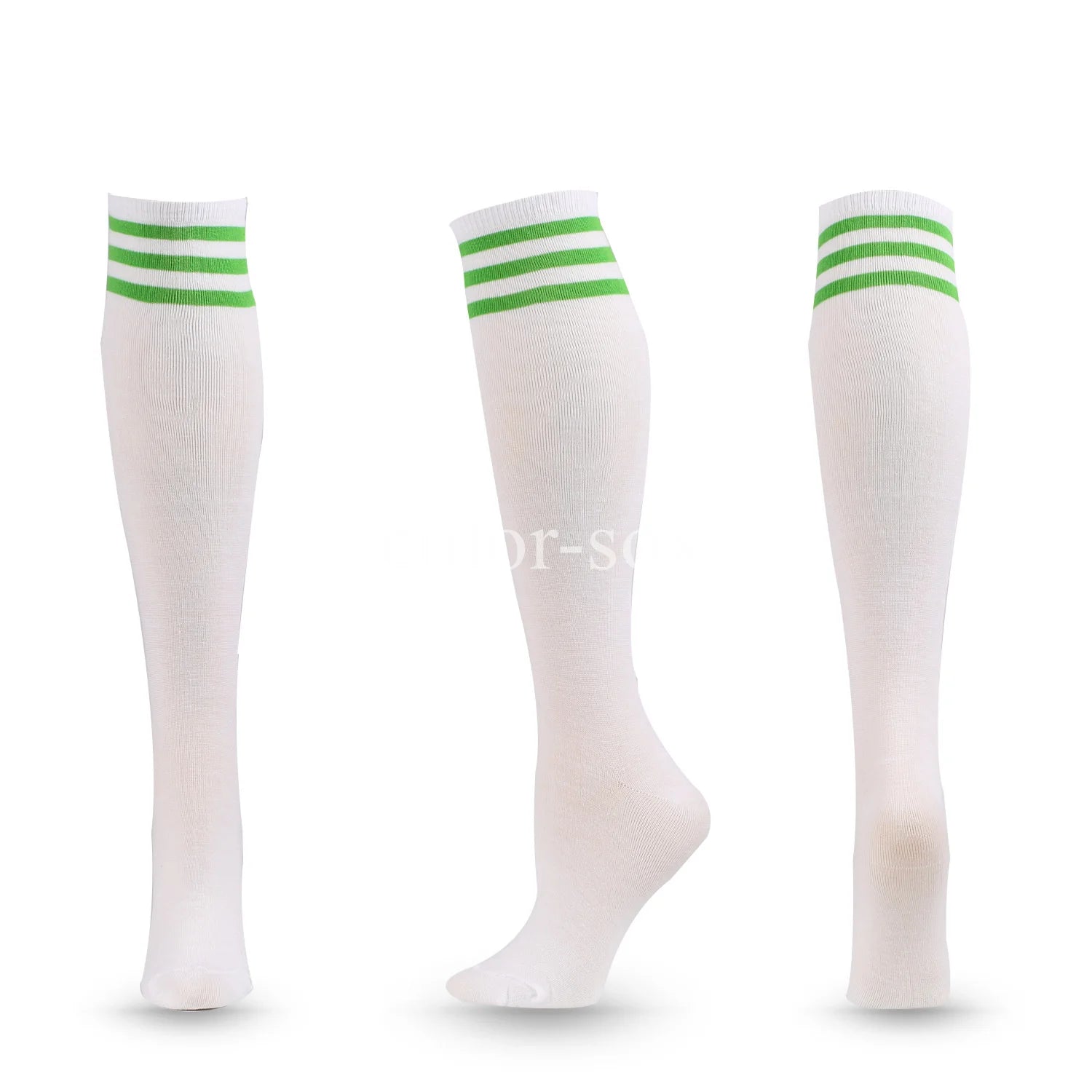Non-Slip Knee-High Compression Socks for Sports Activities