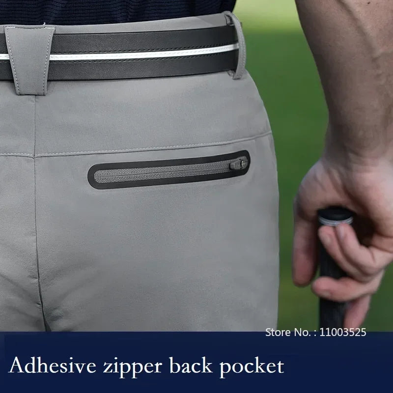 PGM Golf Pants Men Breathable Quick-dry Trousers Stretch Sports Ball Pants Comfortable Men's Sweatpant with Zipper Pockets - Buy online at  Vibe In Cart.