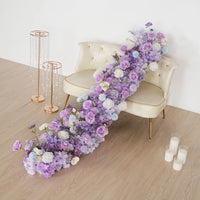 Artificial Silk Flower Row 100/200cm Table Centerpiece