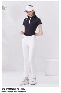 Summer Golf Pants Women's Bell shaped Pants Breathable Quick drying Elastic Pants Golf Women's Ball Pants Clothes Set Women - Buy online at  Vibe In Cart.