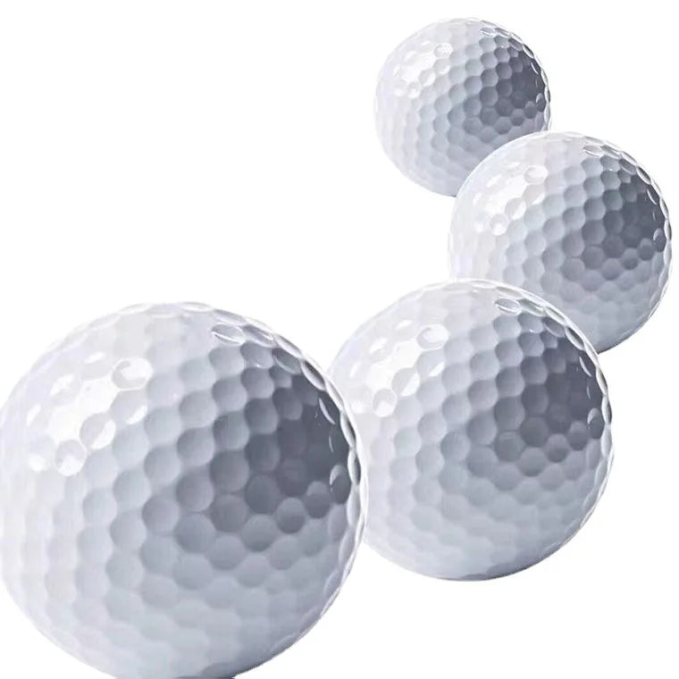 2-Layer Practice Golf Balls for Indoor and Outdoor Use, 50 Pieces