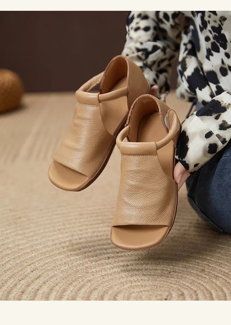 Women's Open-Toe Flat Sandals with Cross Strap & Adjustable Ankle Strap - Summer Casual Lightweight Walking Shoes for Women, Min - Buy online at  Vibe In Cart.