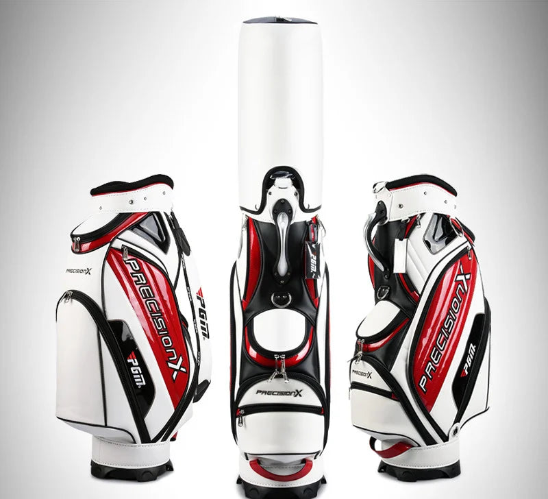 Men's PU Waterproof Golf Bag for 14 Clubs Large Capacity