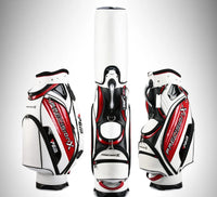 Men's PU Waterproof Golf Bag for 14 Clubs Large Capacity
