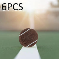 6Pcs Tennis Balls Practicing Pet Dog Tennis Balls Training Balls for Games Playing with Dogs Indoor Tennis Enthusiasts Sports - Buy online at  Vibe In Cart.