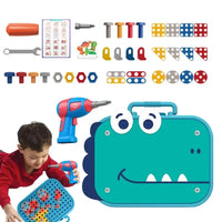 Pretend Play Preschool Children Nut Screw Assembly Simulation Carpenter Tool Educational Montessori Kids Toys  Electric Toolbox - Buy online at  Vibe In Cart.