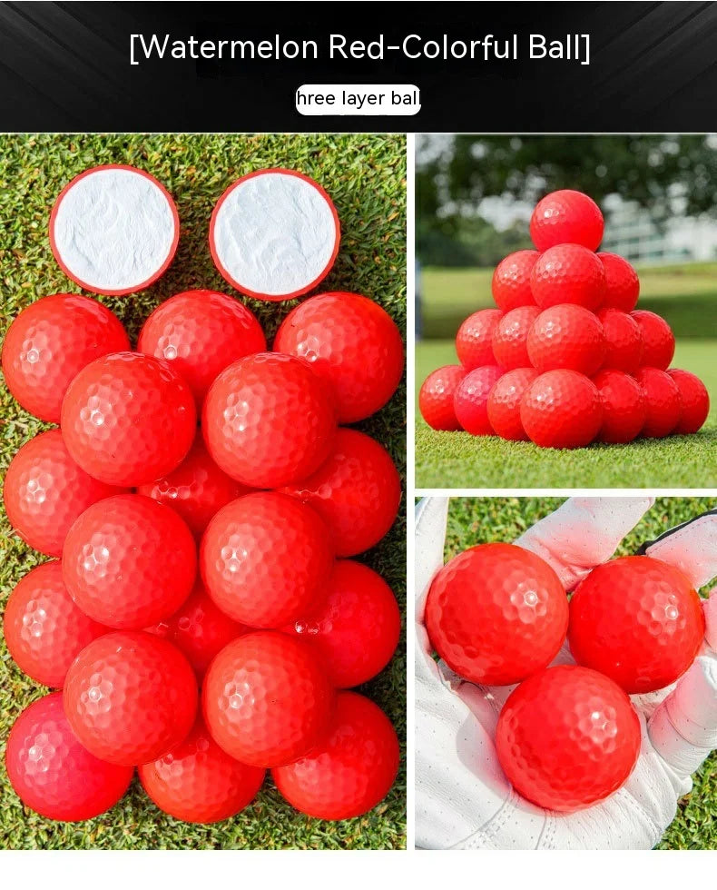 5Pcs/Pack PGM Golf Color Ball New Golf Color Ball Two/Three Layer Practice Ball Multi Color Solid Ball  Q006 - Buy online at  Vibe In Cart.